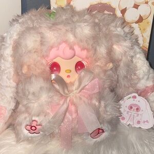 400 % Yooki bunny floral fragments MISTY GOLD